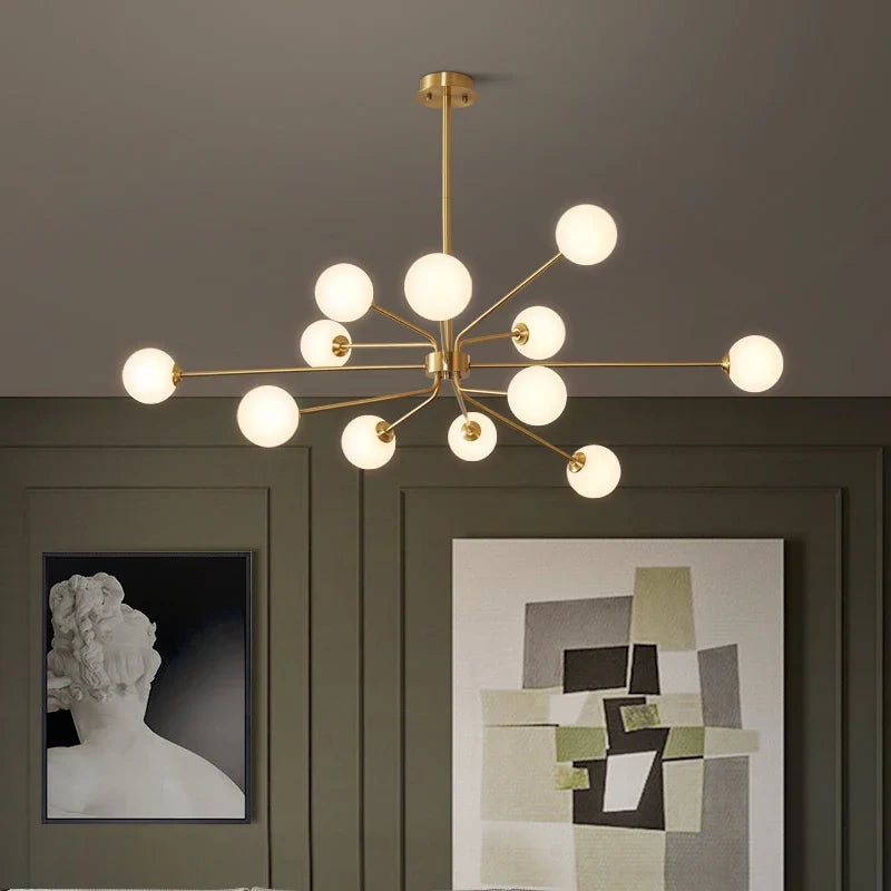 Geometrisk nordisk design-pendel
