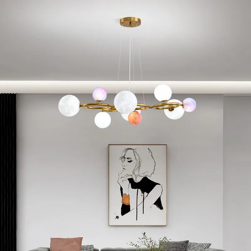 Skandinavisk LED-pendel – strømlinet design