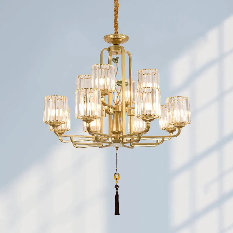 Moderne loftslampe i glas til elegant indretning