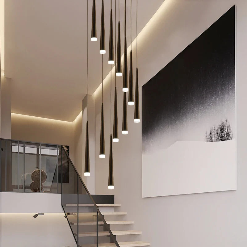 Elegant moderne lys lysekrone