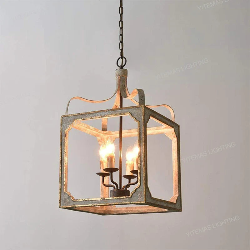 Loft Lamper Vintage Træ Elegant