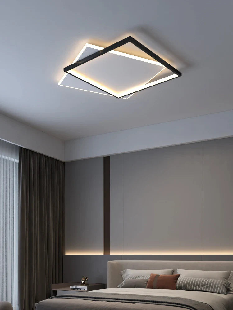 Moderne minimalistisk LED-lysekrone til boligindretning