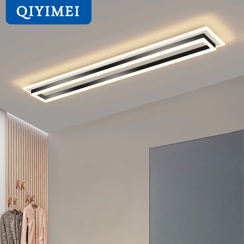 Elegant, moderne, modulær LED-lysekrone