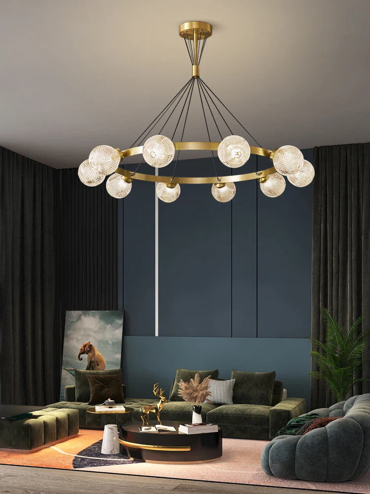 Kobberlampe i enkelt og elegant nordisk design