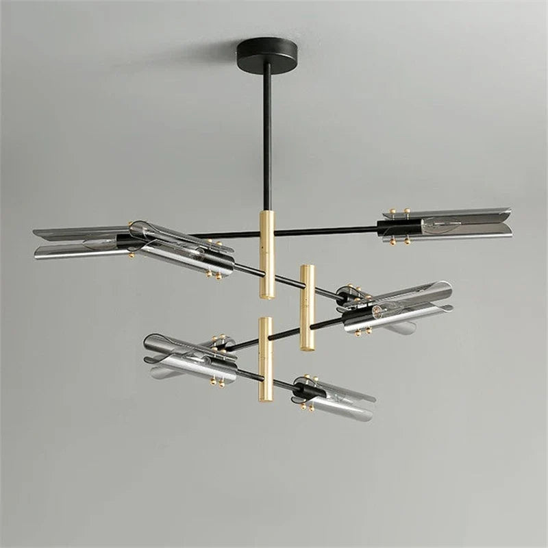 Lampe i glas med nordisk og kreativt design