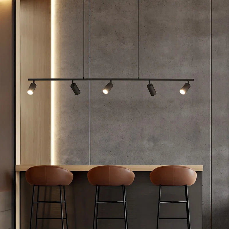 Lang retro industriel pendel