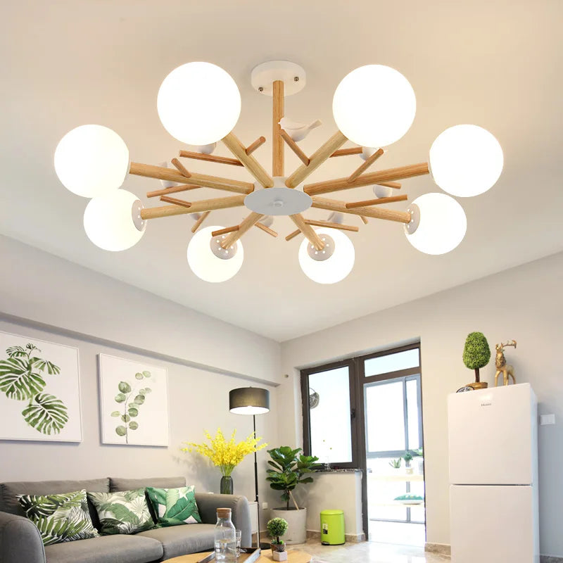 Elegant nordisk moderne pendellampe