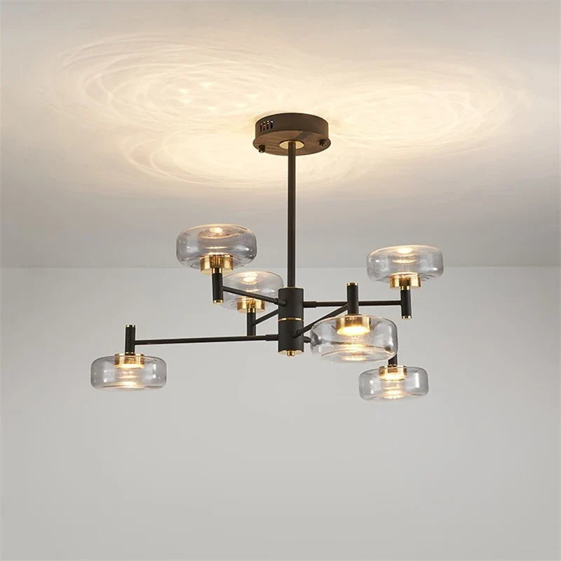 Skandinavisk lysende moderne elegant lysekrone
