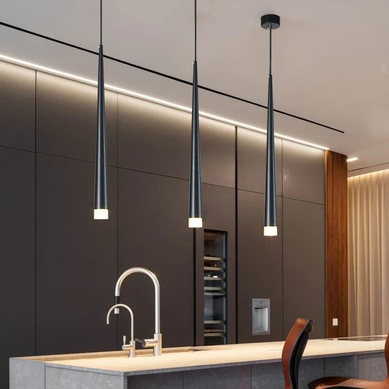 Elegant nordisk LED-lysekrone