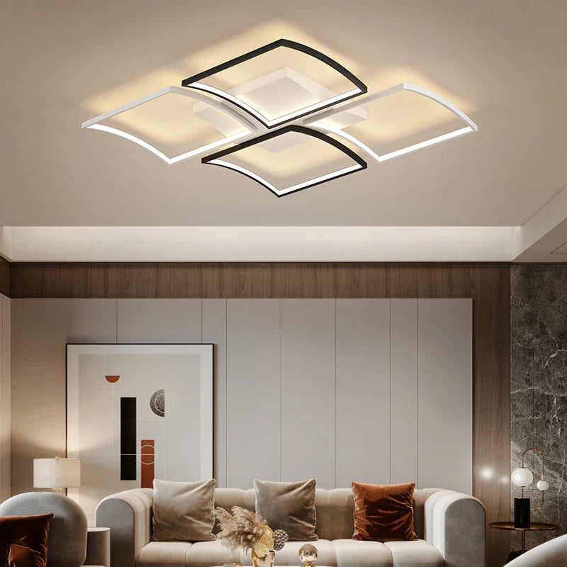 Elegant og lys LED-lysekrone