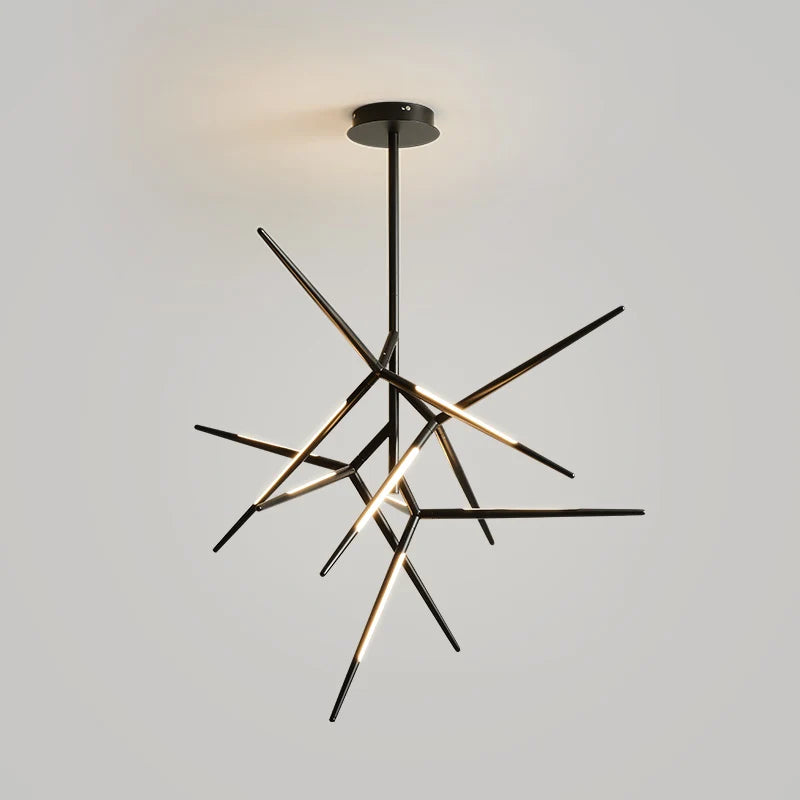 Kreativ postmodern lysekrone enkel personlighed designer molekyle