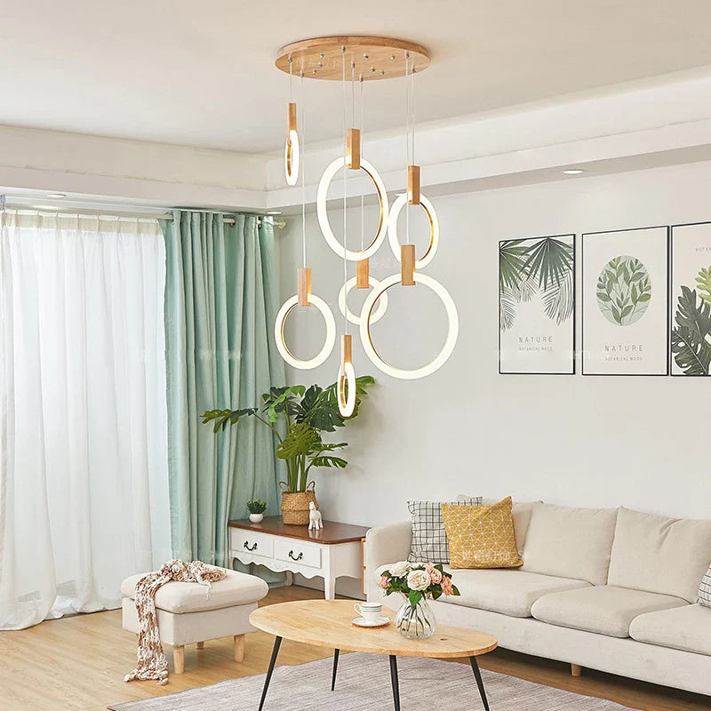 LED-loftlampe i loftstil til trapper