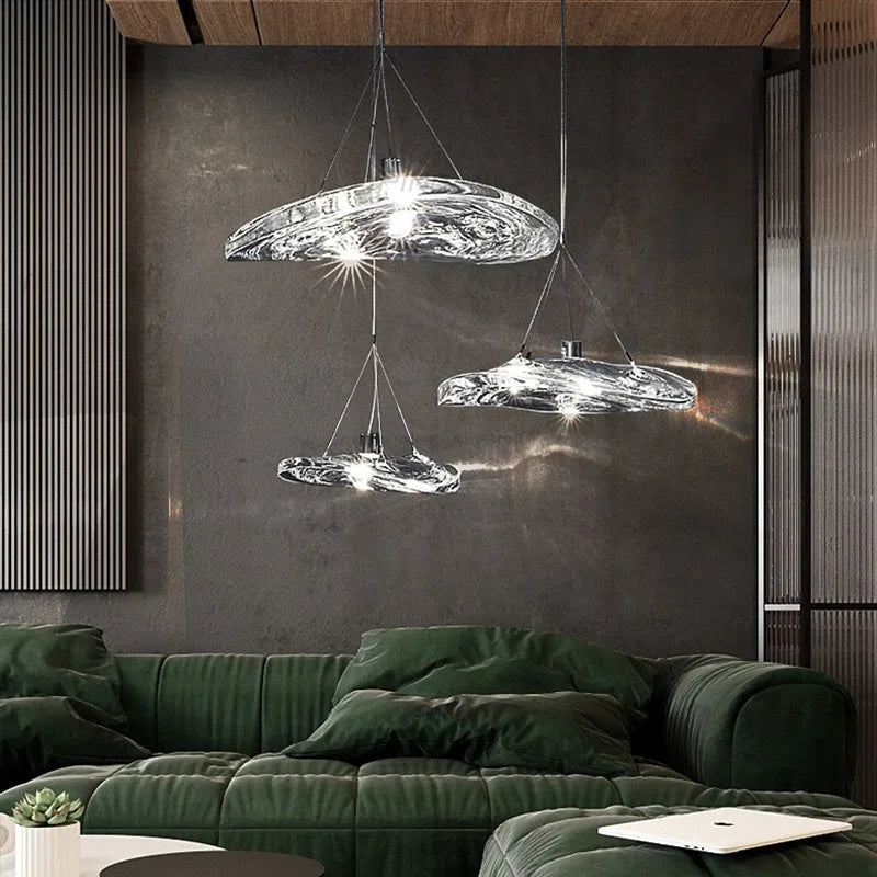 italiensk design lysekrone til restaurant, bar og tøjbutik