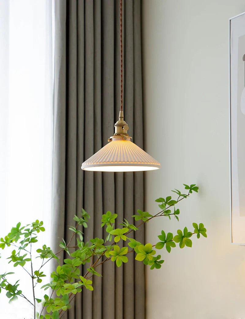 Moderne japansk keramiklysekrone