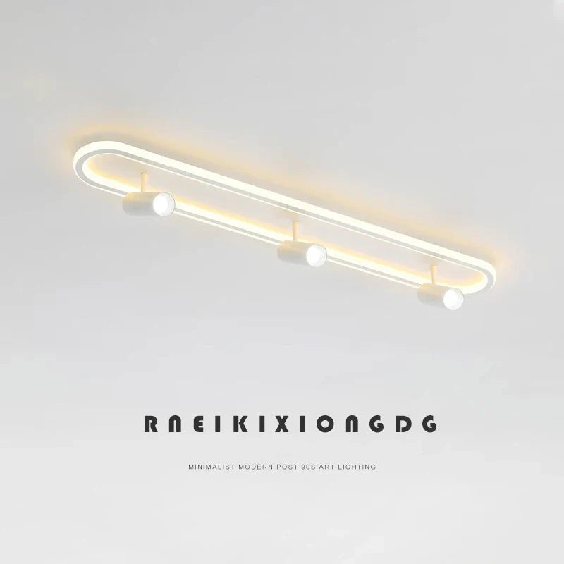 spot LED-belysning indendørs minimalistisk moderne indretning til lysekrone
