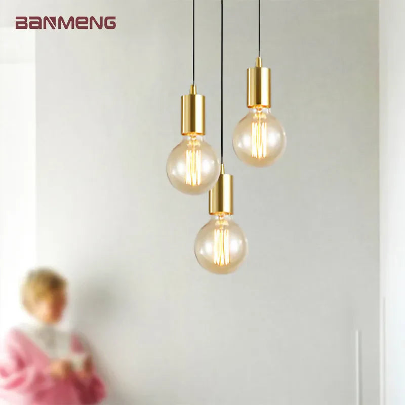 Elegant nordisk E27 pendellampe