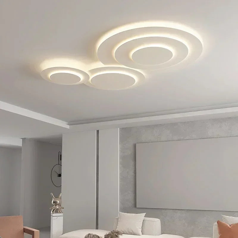 Moderne lysekrone, elegant stemning, design