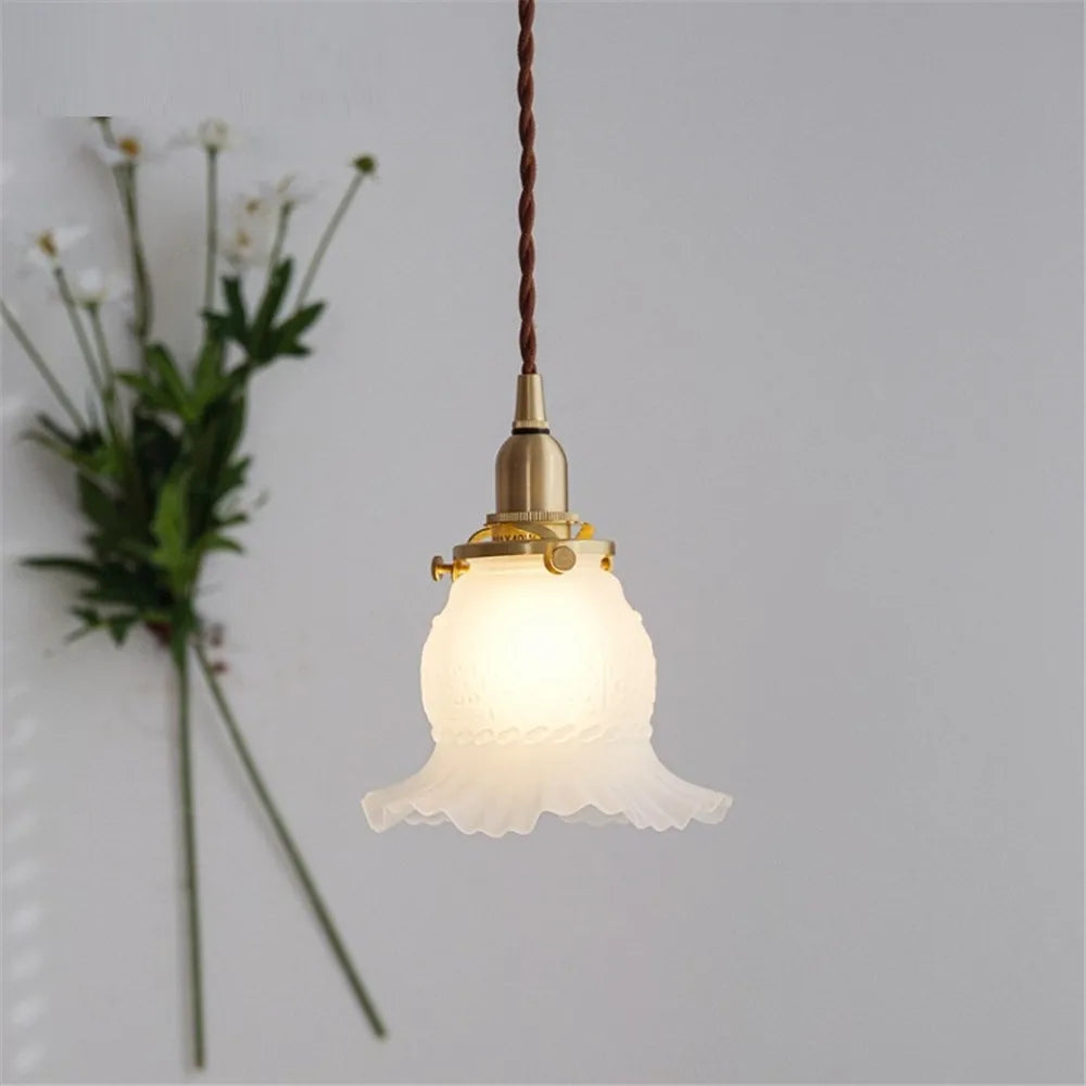Elegant nordisk retro-chic lysekrone