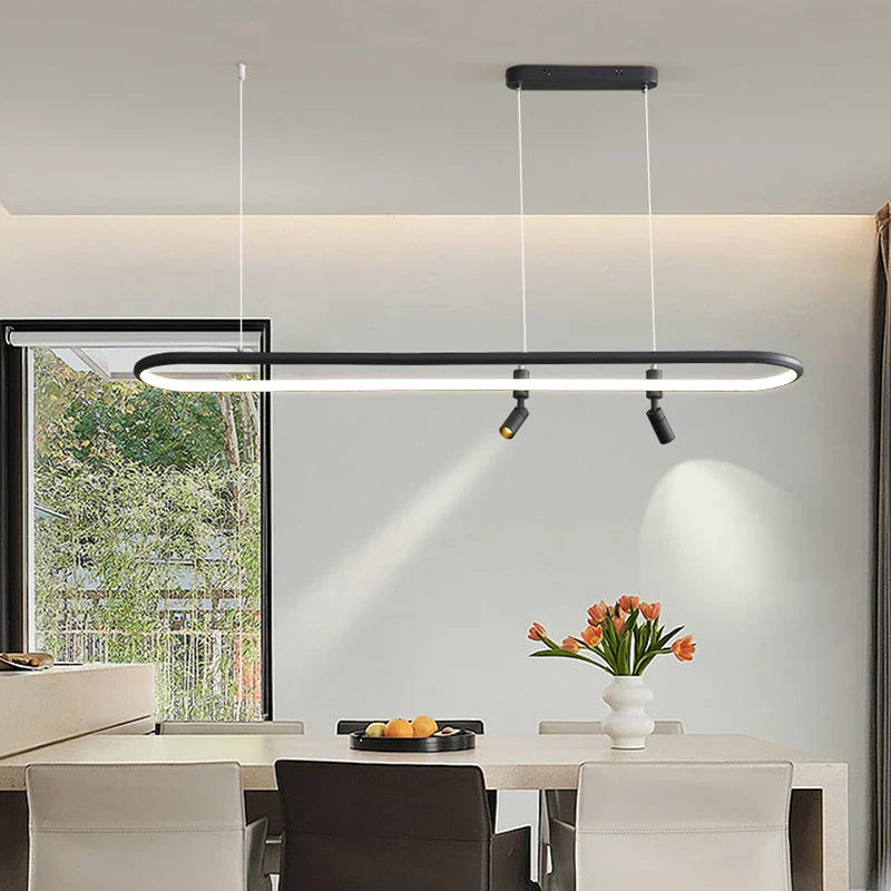 Elegant, nordisk design lysekrone.