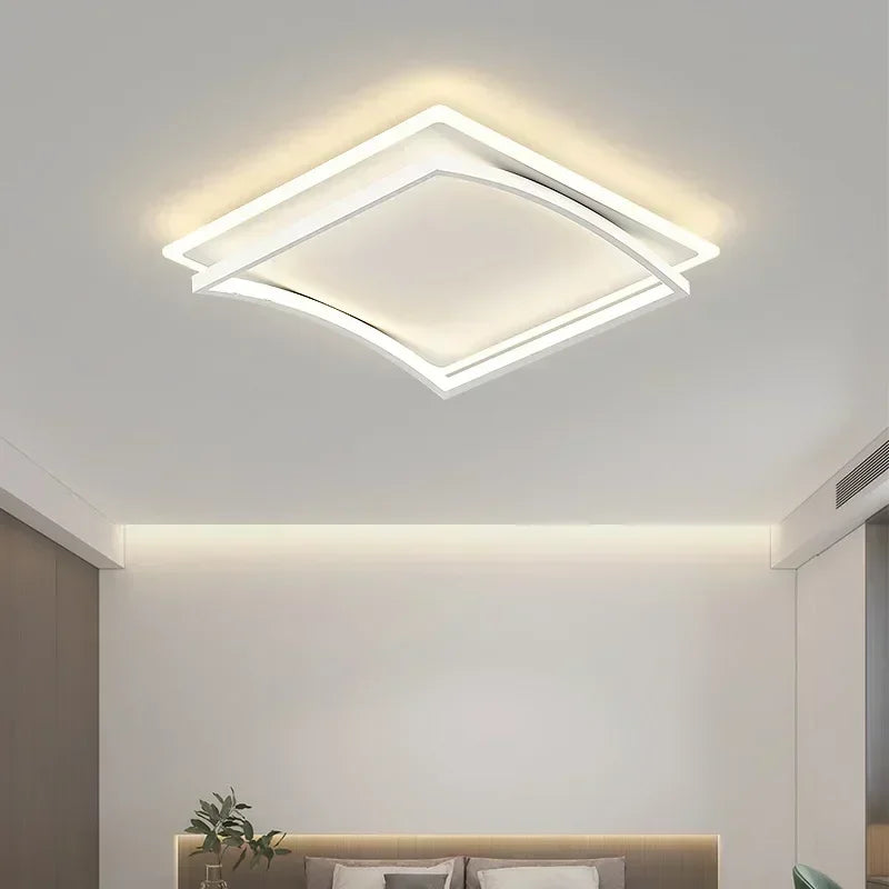 Elegant moderne nordisk LED-loftlampe