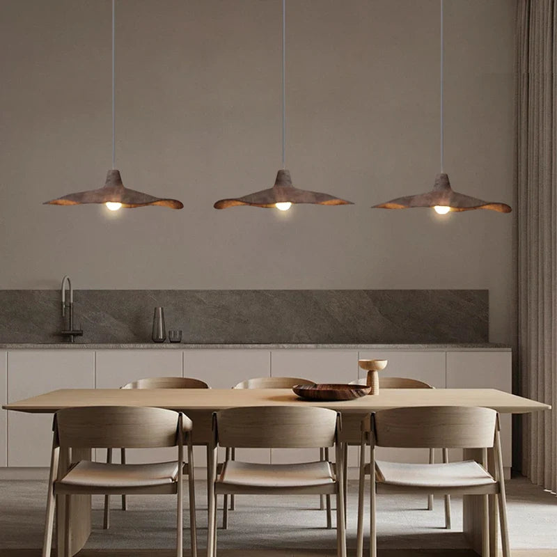 Vintage Wabi Sabi lysekrone til bar, restaurant og loft