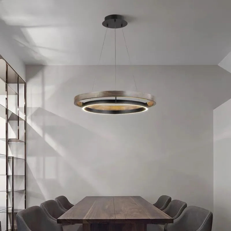 Nordisk minimalistisk LED-loftslampe i moderne luksusstil