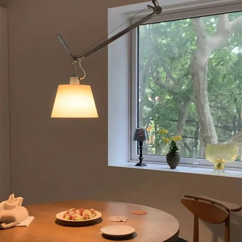 Stofskærmslampe til restaurant, kontor, bar og offentligt rum