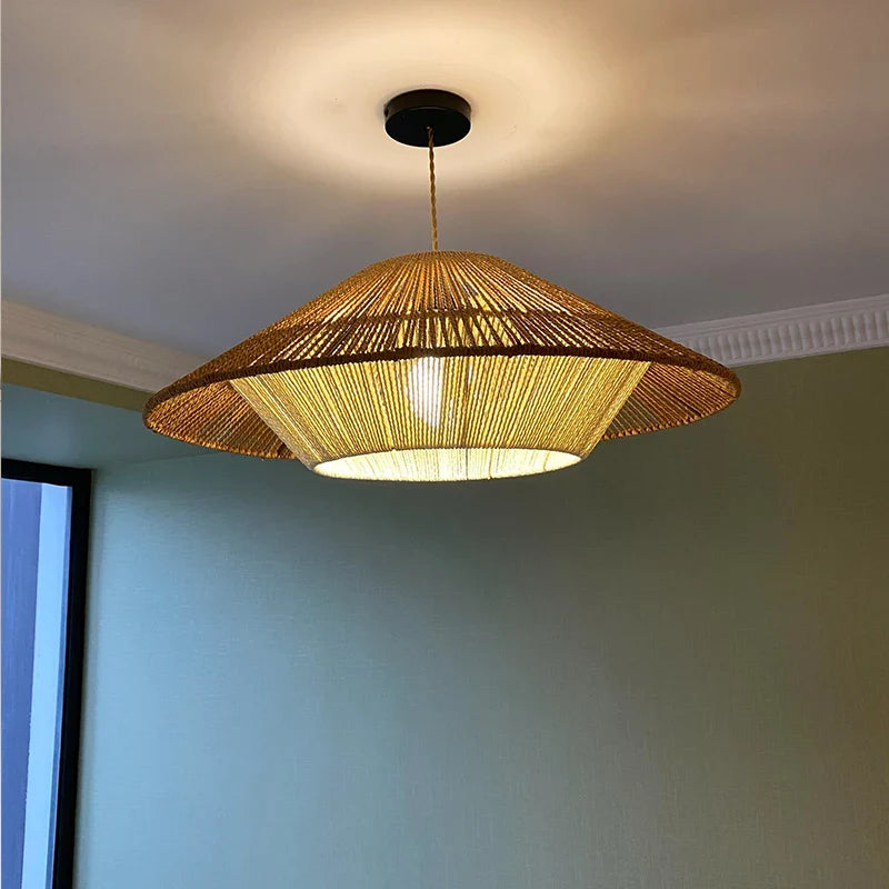 Suspension i flettet natursnor