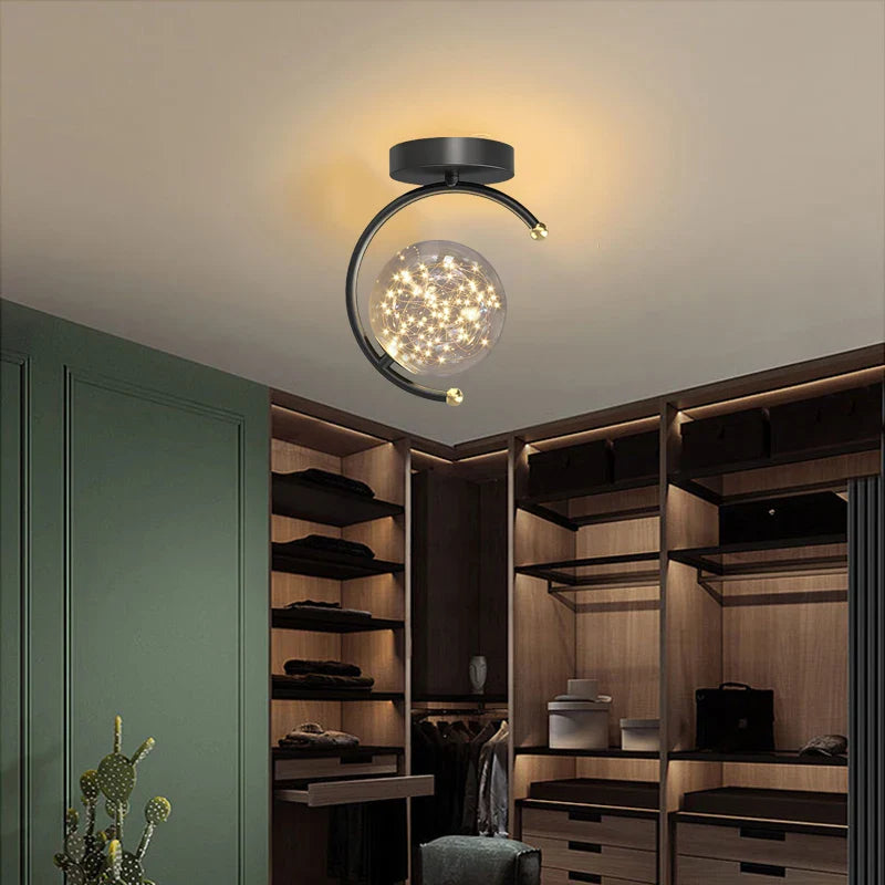 Kreativ LED-loftlampe/lysekrone til forskellige opholdsrum