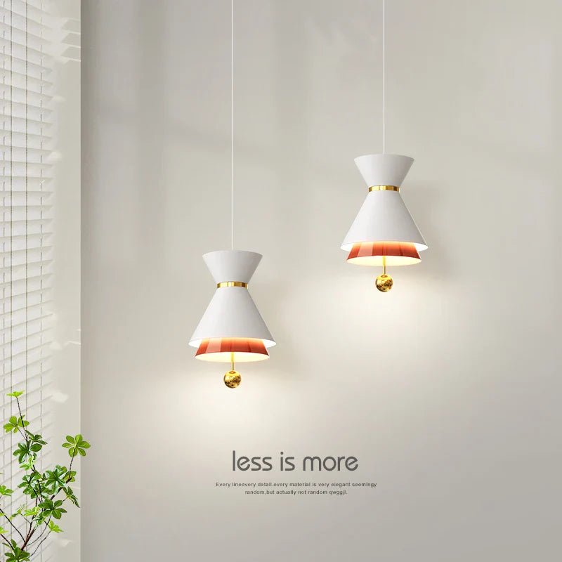 Smart, justerbar, kreativ restaurantlampe med touch-funktion