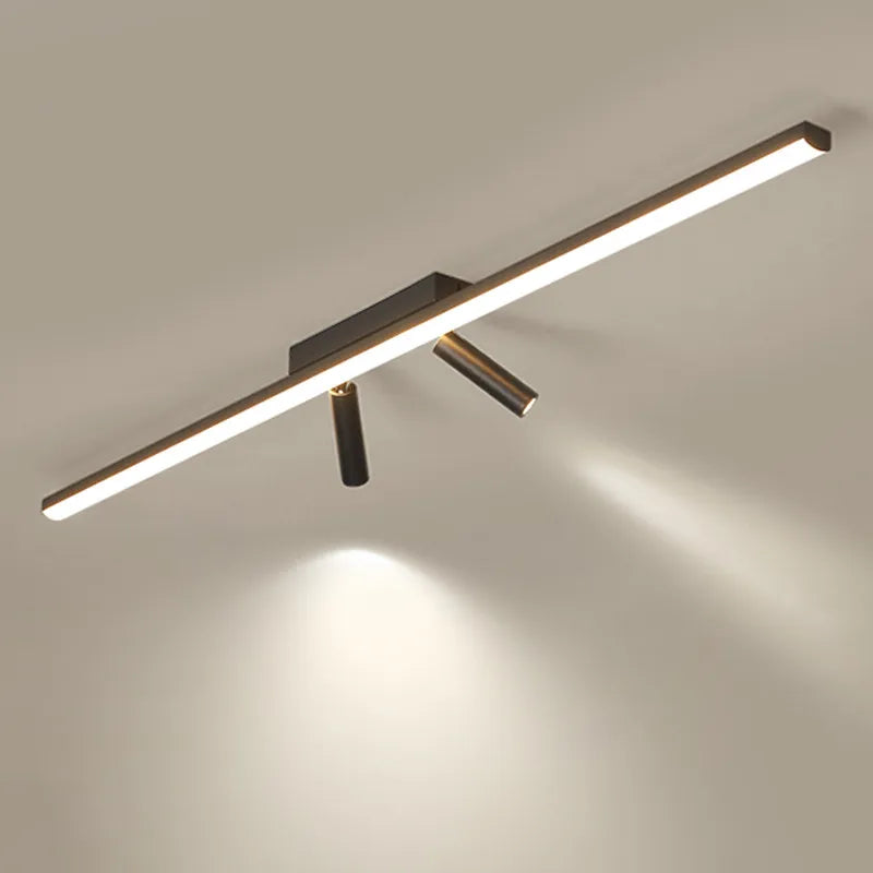 Moderne lysekrone, stilrent design.