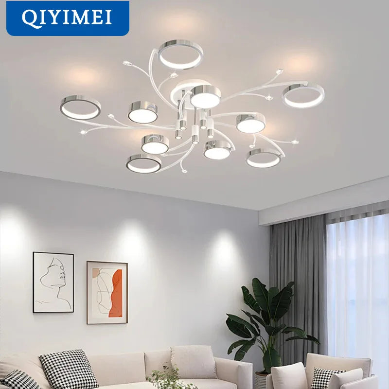 Elegant, moderne LED-pendellampe