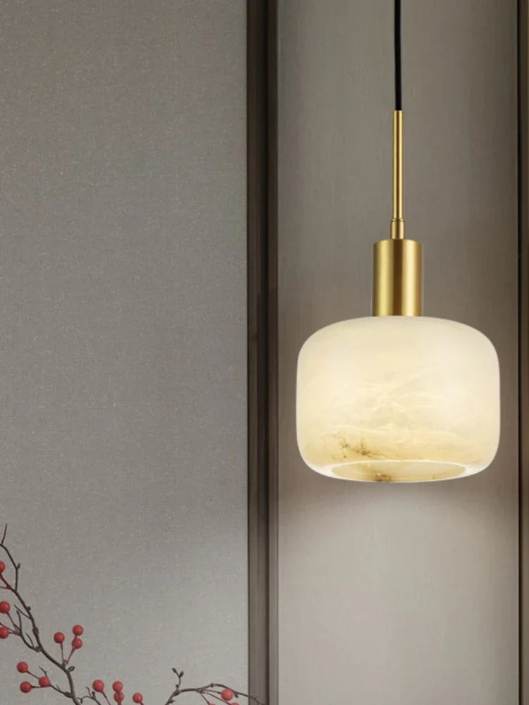 Moderne kobberlampe til indendørs og udendørs belysning