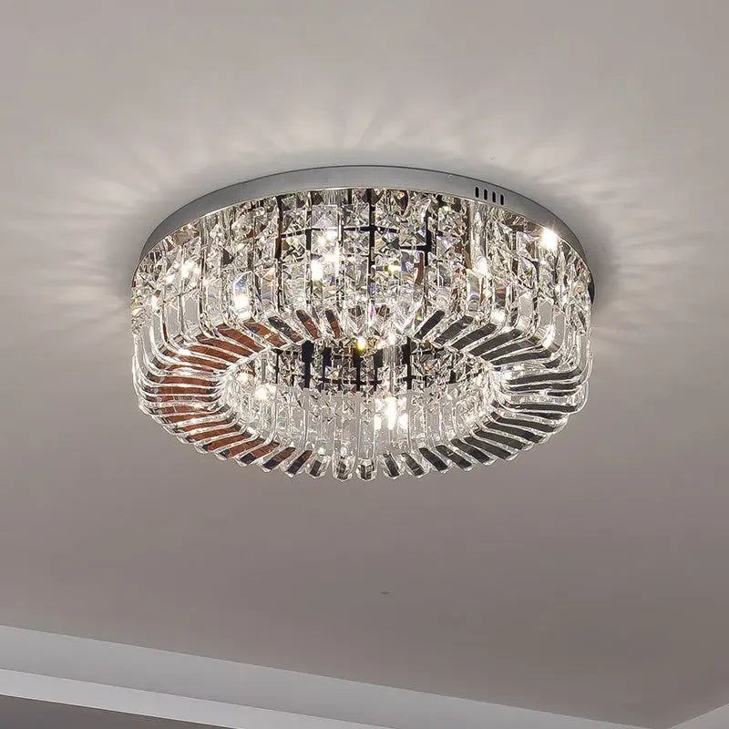 Elegant moderne krystalloftlampe