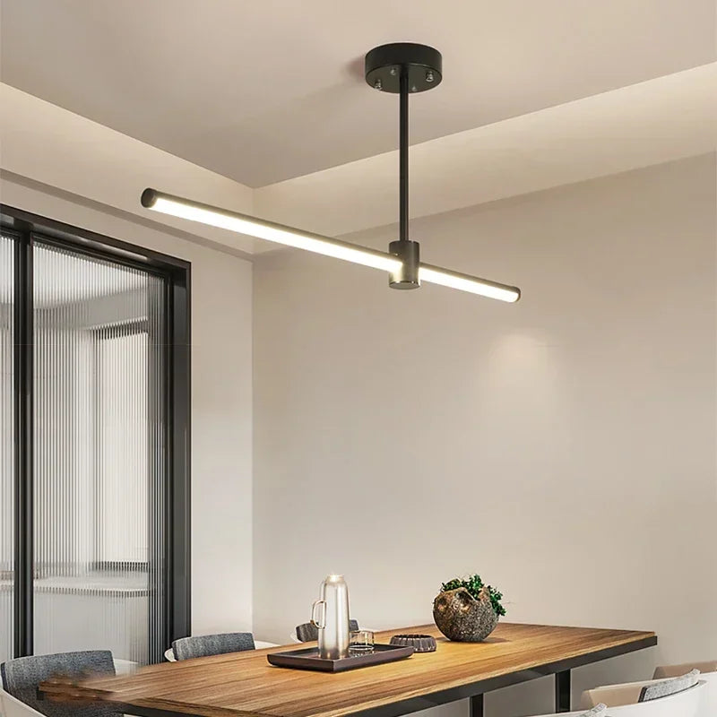 Moderne LED-lysekrone til elegant og lys indretning