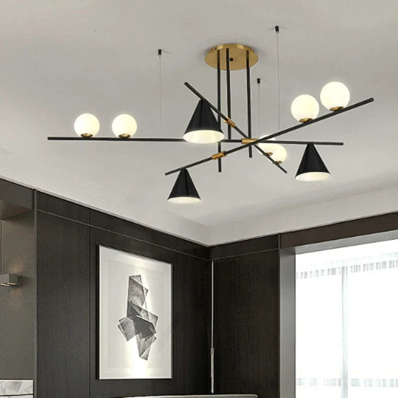 Moderne industriel pendel i enkelt design