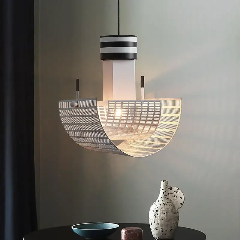 Elegant moderne LED-lysekrone