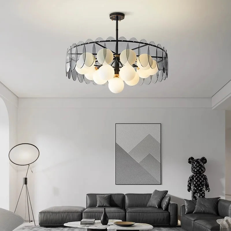 Moderne LED-lysekrone til spisestue til indendørs belysning i loftet