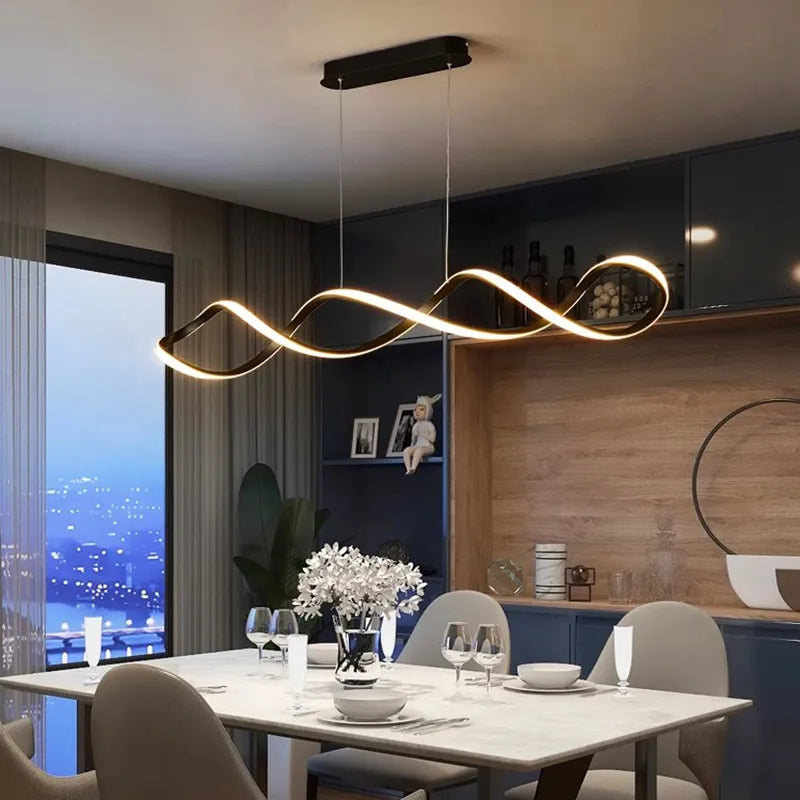 Moderne spisestue lampe indretning hjem moderne smart ophæng lys dekoration stue lysekroner til spisestue
