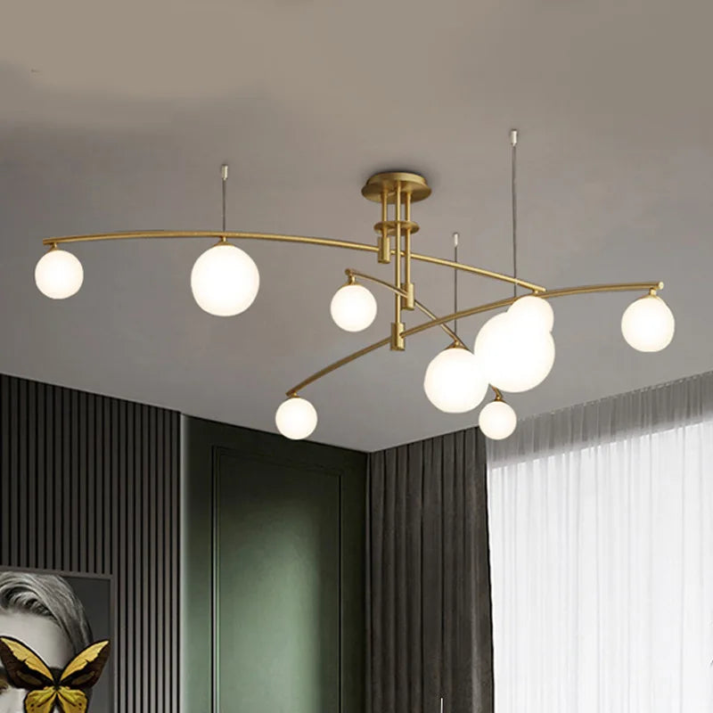 Moderne designlamper i glas