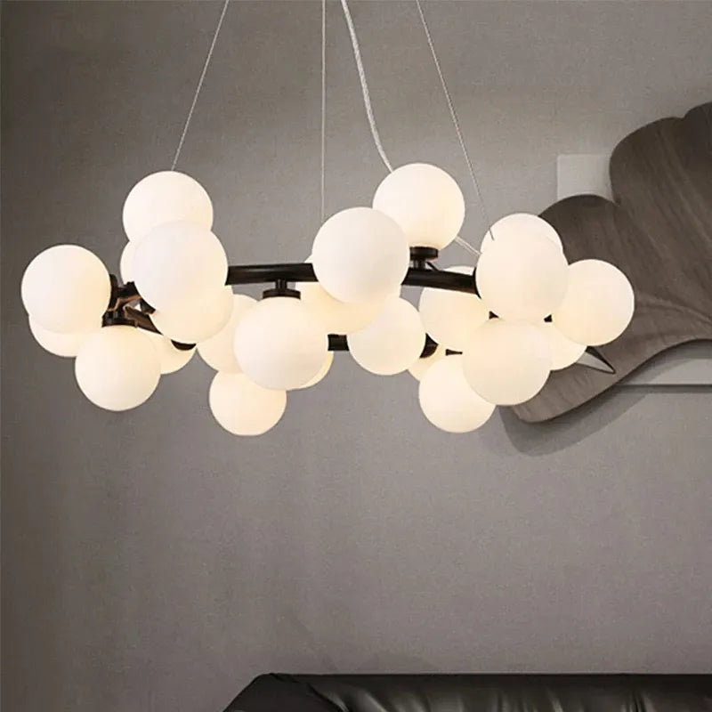 Elegant moderne nordisk LED-pendellampe