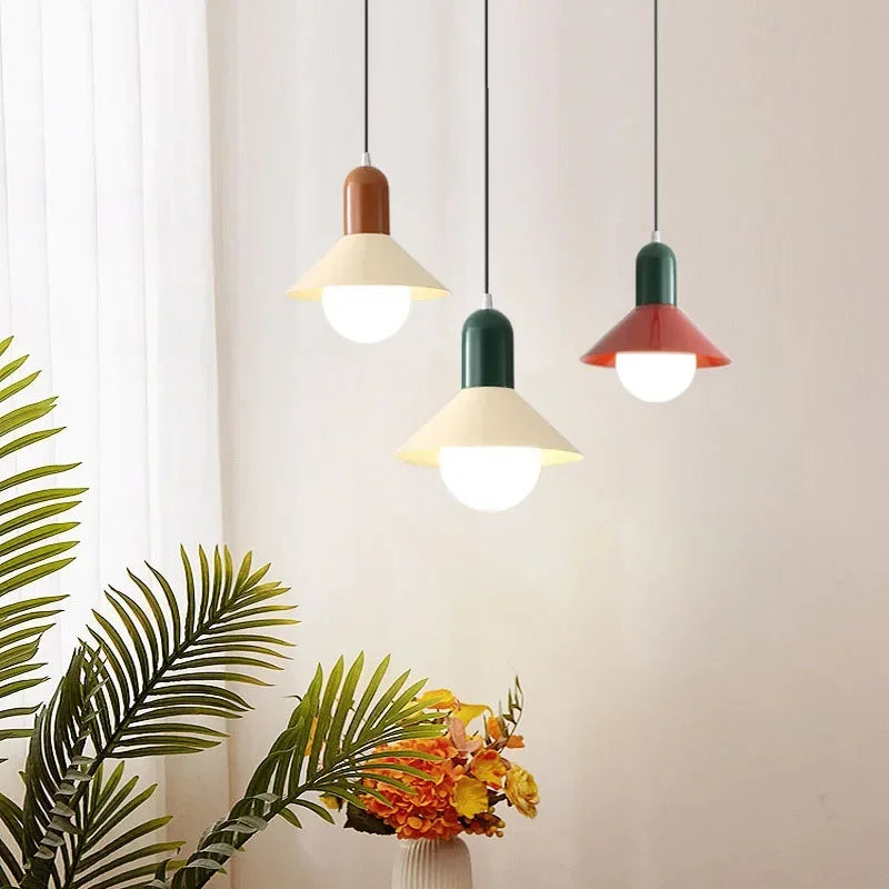 Nordisk minimalistisk LED-pendellampe til bar og restaurant