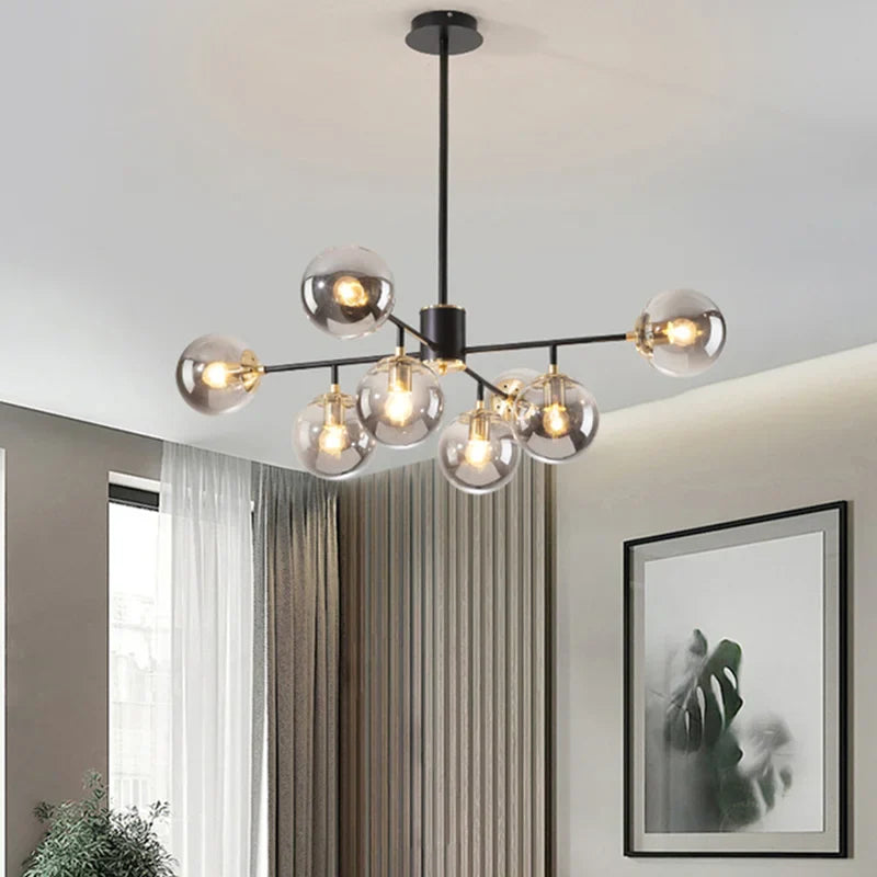 Nordisk transparent LED-pendel
