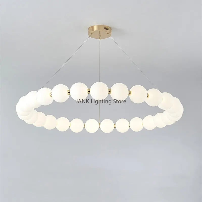 Moderne elegant nordisk LED-lysekrone
