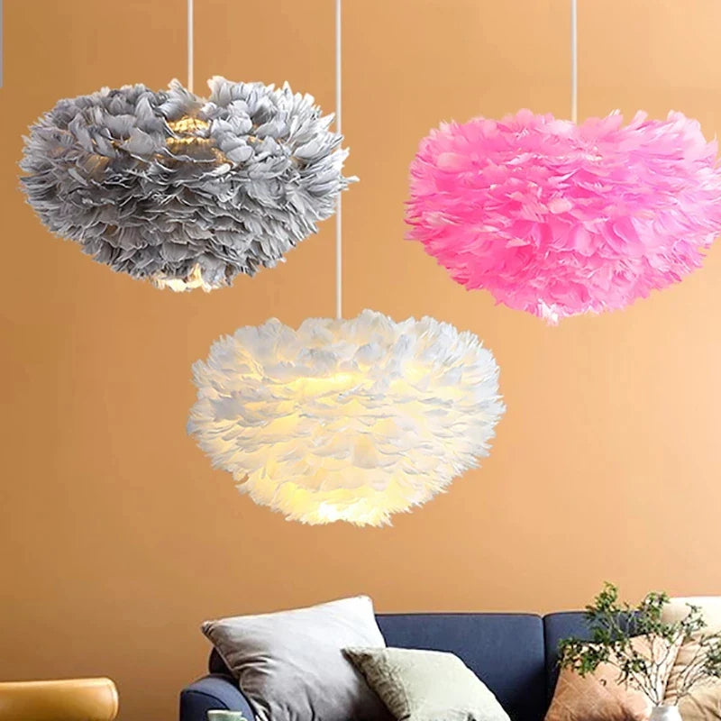 Moderne romantisk LED kreativ nordisk lysekrone pendellampe