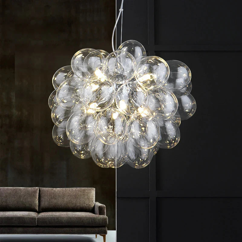 Moonriver moderne glas-pendellampe til dekoration