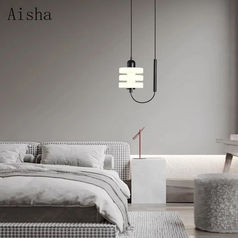 Nordisk design lysekrone i glas til elegant indretning