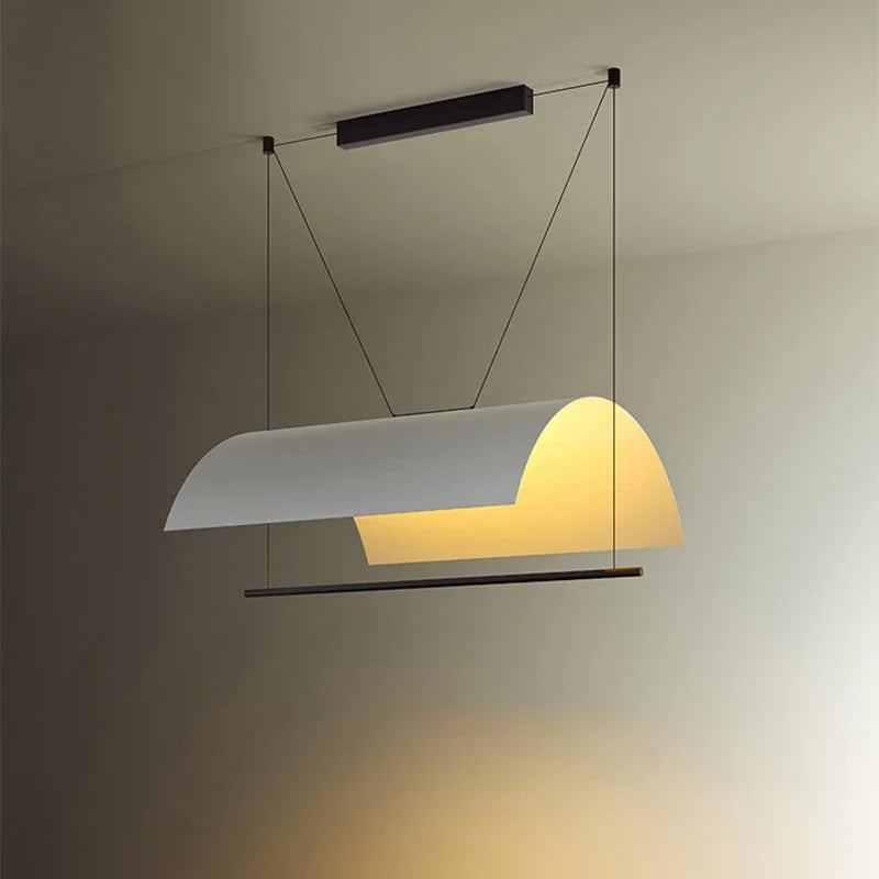 Unik lysekrone, lyst, moderne design