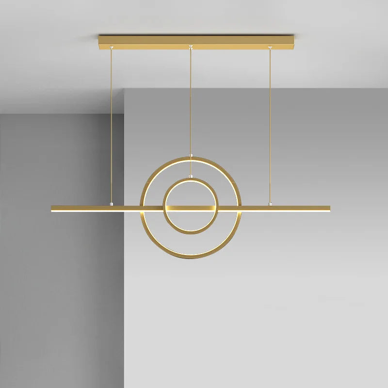 Nordisk minimalistisk LED-lysekrone