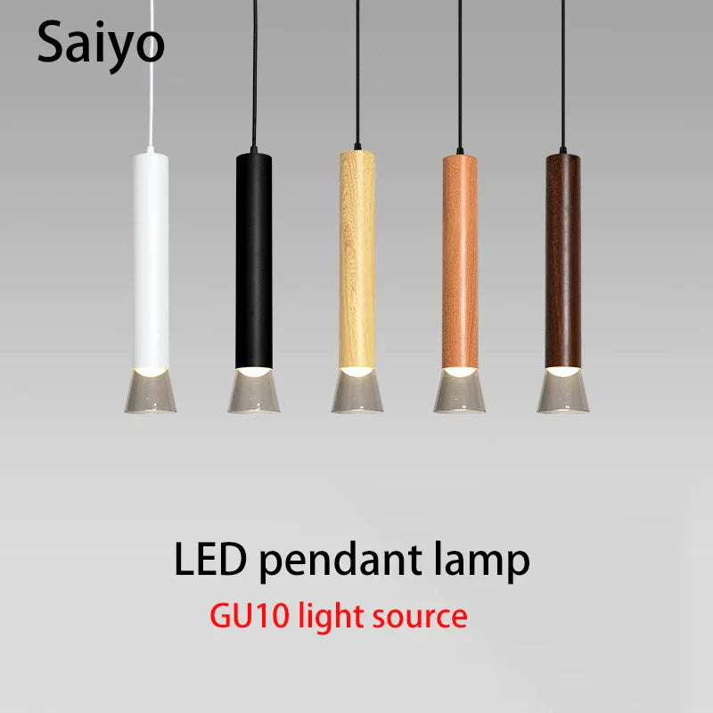 Moderne LED-rørpendel, lysekrone